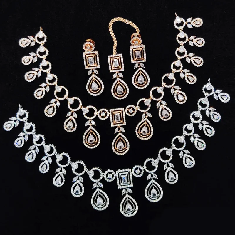 Kavita Art American Diamond Necklace Set